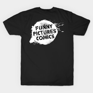 Funny Pictures Comics-White T-Shirt